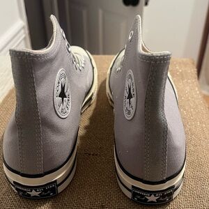 New Converse Women or Mens converse size 10 women 8 Mens Grey